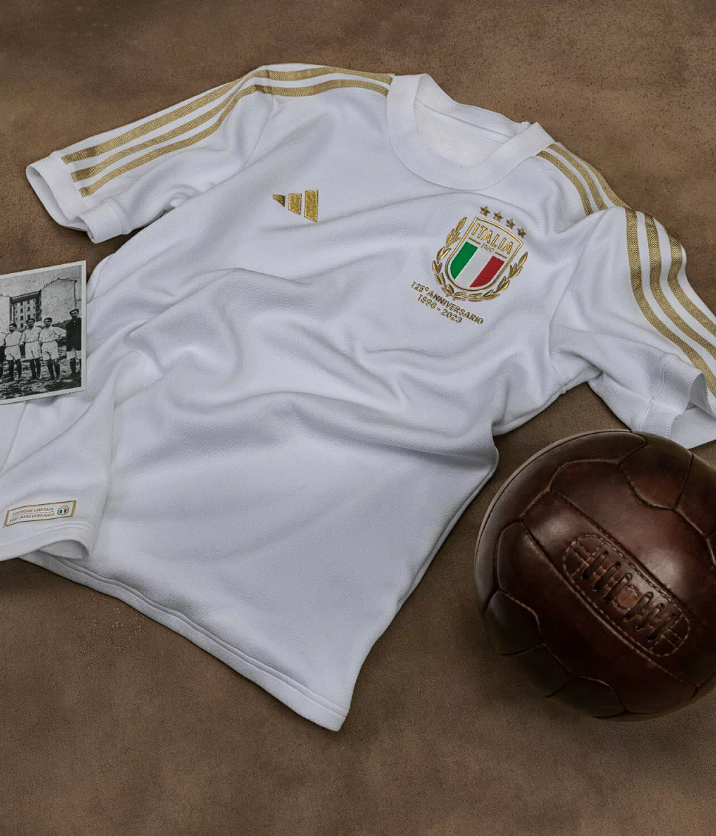 Camisa Itália Comemoração 125 Anos