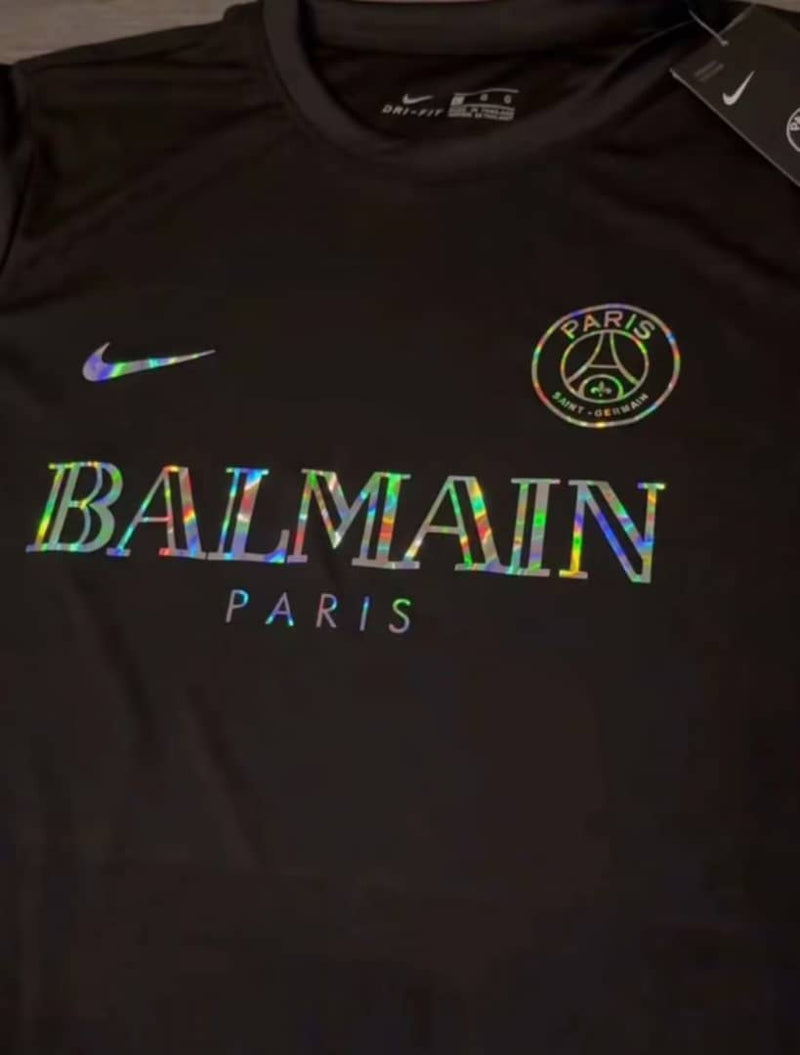 Camisa PSG 23/24 Lançamento Edição Especial Balmain Paris